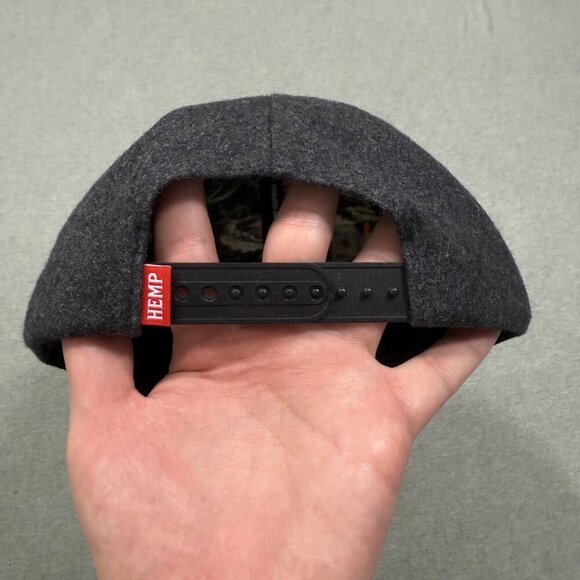 Alpine Hemp Headwear X The Green Solution Hat Rare Cindy White Snap Back NWT - Picture 4 of 9